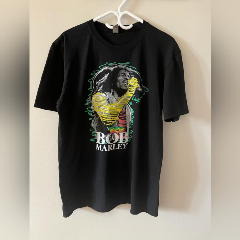 Bob Marley Black Colour T- Shirt, Size- L